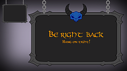 BRB @zmorytheimp for Twitch